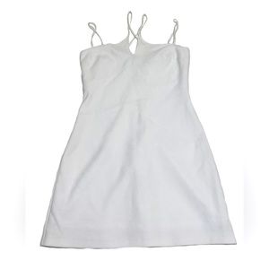 Women’s ZARA Keyhole White Dress